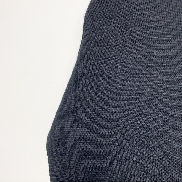 Etcetera Women’s Black Thick Knit Mock Neck Dress Sz S - Picture 5 of 7